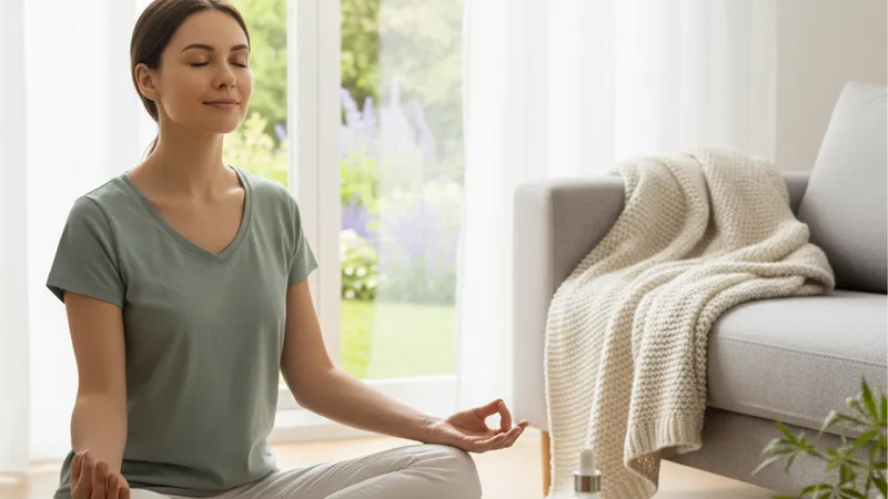 Réduction du stress et de l'anxiété grâce au CBD